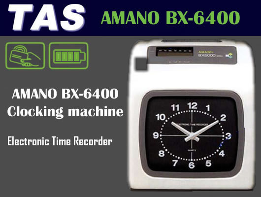 Clocking machine AMANO BX-6400